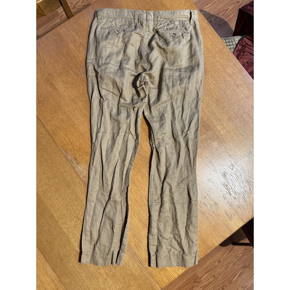Polo‎ Ralph Lauren Linen Pants Mens 29x29 Khaki Straight Fit Lightweight - Picture 8 of 10